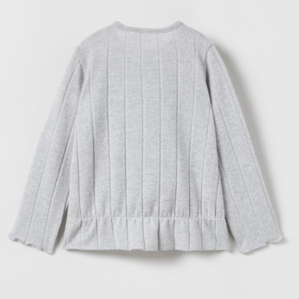 Zara Ribbed Soft Shirt - Picture 3 of 9